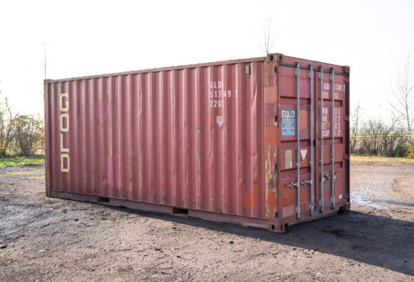 Zeecontainer 20 FT standaard – gebruikt (B-kwaliteit, gecertificeerd)